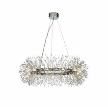 Modern Fireworks Dining Living Rroom Crystal Chandelier, 40" Diameter