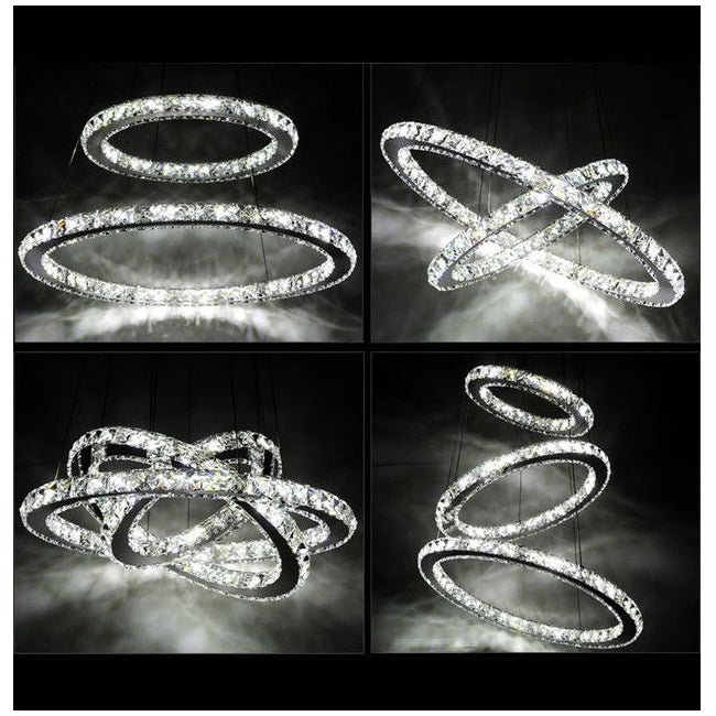 Modern K9 Crystal Chandelier,Flush Mount LED Ceiling Adjustable Modern K9 Crystal Chandelier,Flush Mount LED Ceiling Adjustable